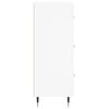 vidaXL Sideboard White 34.5x34x90 cm Engineered Wood