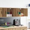 vidaXL Garage Wall Cabinets 2 pcs Artisan Oak Engineered Wood