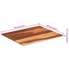 vidaXL Table Top Solid Wood Acacia 15-16 mm 60x70 cm