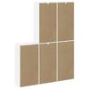 vidaXL Side Cabinets 5 pcs "ODDA" White 40x24x79 cm Solid Wood Pine