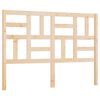 vidaXL Bed Headboard 141x4x104 cm Solid Wood Pine
