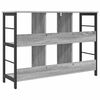 vidaXL Bookshelf Grey Sonoma 102 x 32 x 72.5 cm Engineered Wood