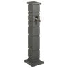 vidaXL Garden Tanker Anthracite 26 x 26 x 101 cm PE