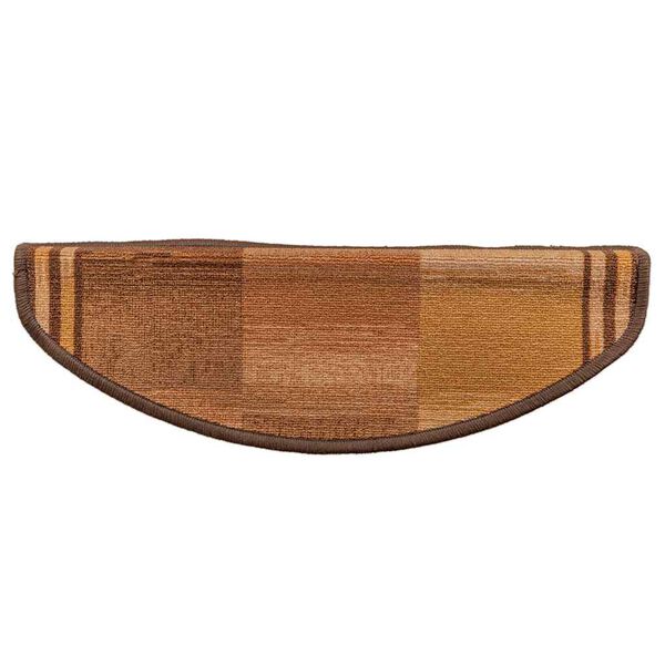 vidaXL Stair Mats Self-adhesive 10 pcs 65x21x4 cm Brown