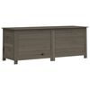 vidaXL Outdoor Cushion Box Anthracite 150x50x56 cm Solid Wood Fir