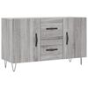 vidaXL Sideboard Grey Sonoma 100x36x60 cm Engineered Wood