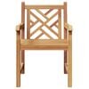 vidaXL Garden Chair 2 pcs 60 x 58 x 90 cm Solid Teak Wood