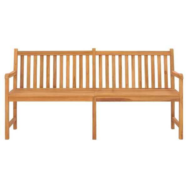 vidaXL Garden Bench 180 cm Solid Teak Wood