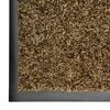 vidaXL Doormat Washable Brown 60x180 cm