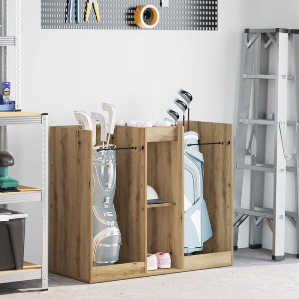 vidaXL Golf Cabinet Plain Artisan Oak 102 x 45 x 85.5 cm