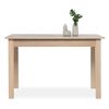 Finori Extendable Dining Table Coburg 120 Sonoma Oak