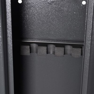 vidaXL Gun Safe with Ammunition Box for 3 Guns