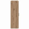 vidaXL Wall-mounted Cabinet with Storage Artisan oak 55 x 29 x 100 cm