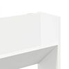 vidaXL Wall Shoe Cabinet White 80x18x90 cm Engineered Wood