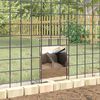vidaXL Rabbit Feeder Silver 20 x 12.5 x 25 cm Galvanised Steel