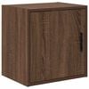 vidaXL Garage Wall Cabinet Brown Oak Engineered Wood