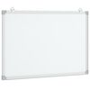 vidaXL Magnetic Whiteboard 40x30x1,7 cm Aluminium