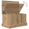 vidaXL Storage Box Artisan Oak 30x50x28 cm Engineered Wood