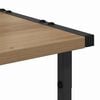 vidaXL Printer Stand Artisan Oak 41 x 28 x 33.5 cm Engineered Wood