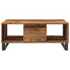 vidaXL Coffee Table Old Wood 90x50x36.5 cm Engineered Wood