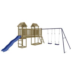 vidaXL Outdoor Playset Impregnated Wood Pine
