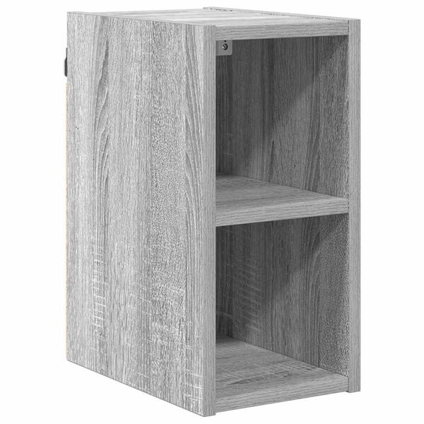 vidaXL Hanging Cabinet Grey Sonoma 20 x 29.5 x 40 cm Engineered Wood