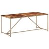 vidaXL Dining Table 180x90x76 cm Solid Wood