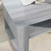 vidaXL Coffee Table Grey Sonoma 92 x 53 x 45 cm Engineered Wood