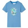 vidaXL Kids' T-shirt Medium Blue 116