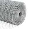 vidaXL Fence Post Silver 50 x 1.2 m (12 x 12 mm mesh) Steel