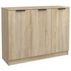 vidaXL Sideboard Sonoma Oak 90.5x30x70 cm Engineered Wood