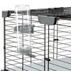 Ferplast Rabbit Cage Multipla Maxi 142.5x72x50 cm Black