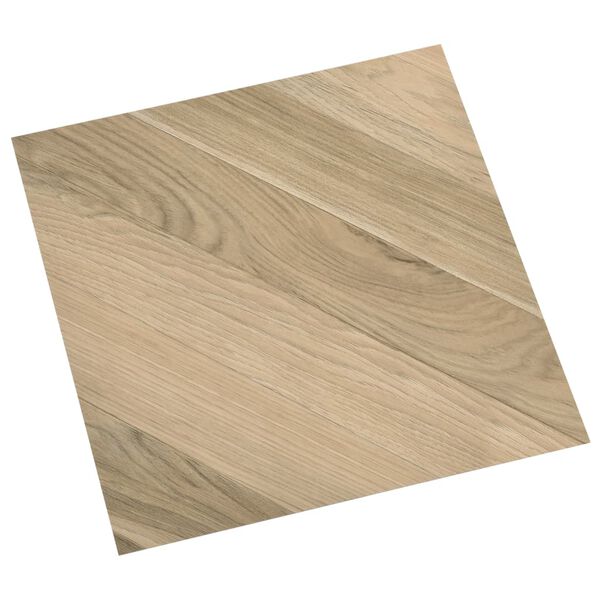 vidaXL Self-adhesive Flooring Planks 20 pcs PVC 1.86 m² Brown Striped