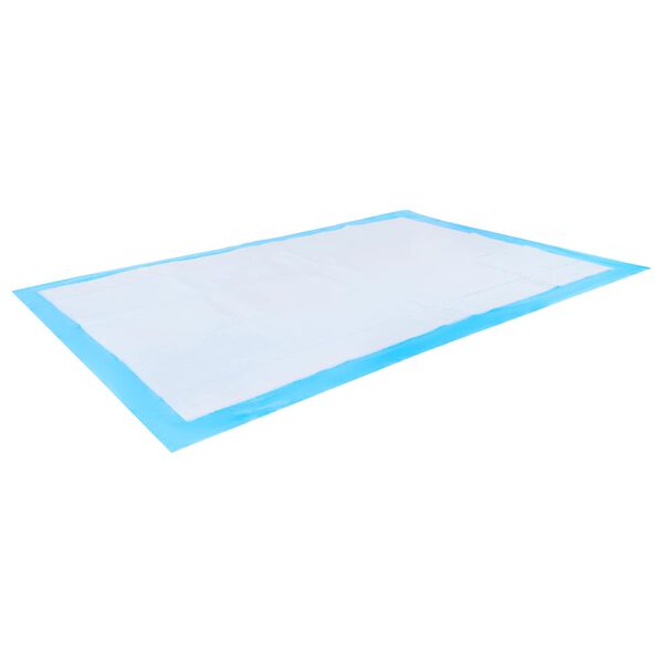 vidaXL Pet Training Pad 50 pcs Blue and White 90 x 60 cm