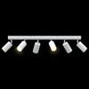 vidaXL Ceiling Spotlight with Spotlights White 73 x 6 x 16 cm Metal