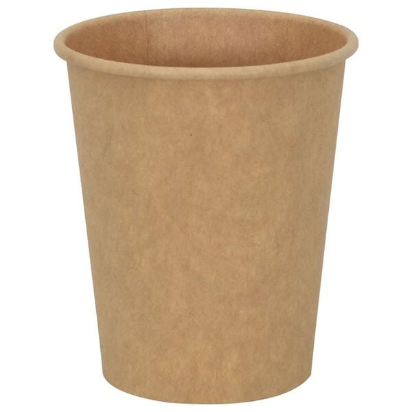 vidaXL Paper Coffee Cups with Lids 1000 pcs 8oz 200ml