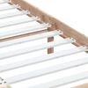 vidaXL Bed Frame without Mattress Solid Wood 140x200 cm (810017+814094)