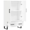 vidaXL Highboard White 69.5x31x115 cm Engineered Wood