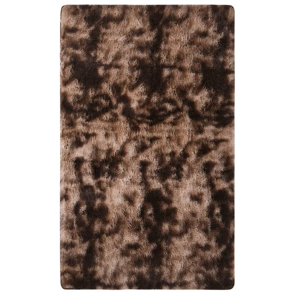 vidaXL Shaggy Rug Taupe 270x180 cm