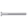 vidaXL Furniture Screws 2 pcs Silver M6 x 60 mm Steel