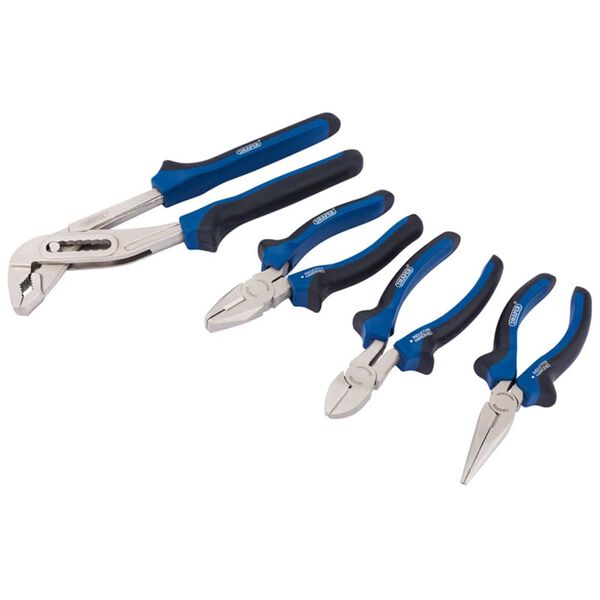 Draper Tools Four Piece Plier Set 81147