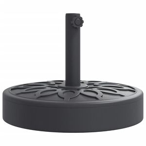 vidaXL Parasol Base for &Oslash;38 / 48 mm Poles 25 kg Round
