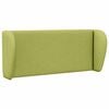 vidaXL Headboard Ear Green 40 x 23 x 6 cm Fabric