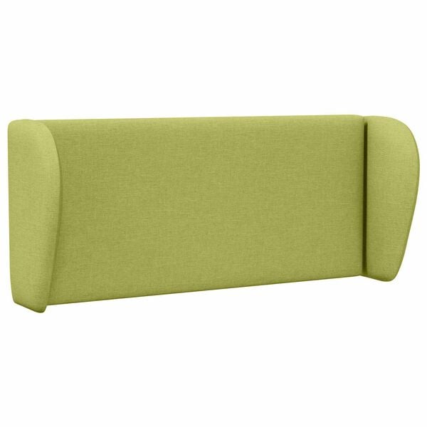 vidaXL Headboard Ear Green 40 x 23 x 6 cm Fabric