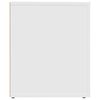 vidaXL Bedside Cabinet White 50x39x47 cm