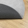 vidaXL Rug IZA Short Pile Scandinavian Look Grey &Oslash; 200 cm