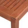 vidaXL Garden Table Brown 80 x 80 x 74 cm Solid acacia wood