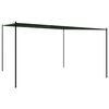 vidaXL Gazebo 4 x 3.98 x 2.67 m Green Polyester and Steel