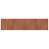 vidaXL Rug Rectangular Brown100x400 cm Bamboo