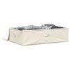 vidaXL Storage Boxes 2 pcs Fabric 70x40x18 cm Cream